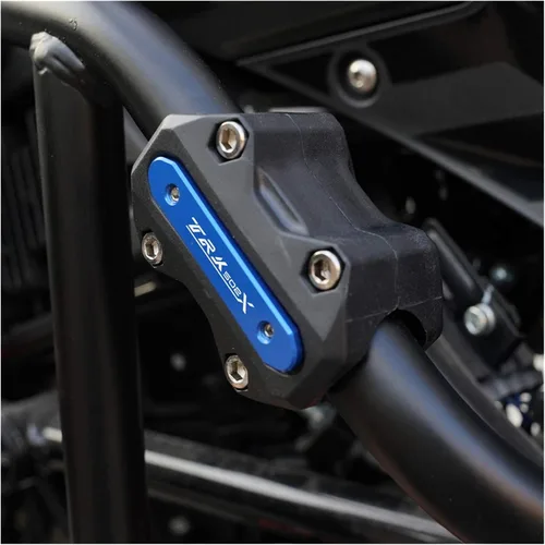 Vista 5 de Para Benelli TRK 502X Adventure TRK502 2019 2020 Barras de choque de motocicleta Bloque Protector de motor con logotipo TRK502X Anticaída Frame