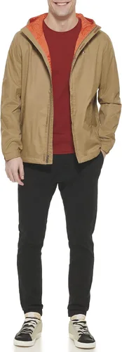 Vista 2 de Tommy Hilfiger - Chaqueta impermeable transpirable con capucha para hombre