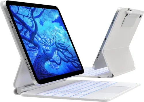 Vista 10 de typecase Funda de teclado Edge para iPad de 11ª generación A16 (2025) y 10ª generación de 10.9 pulgadas (2022) - Trackpad multitáctil, teclado