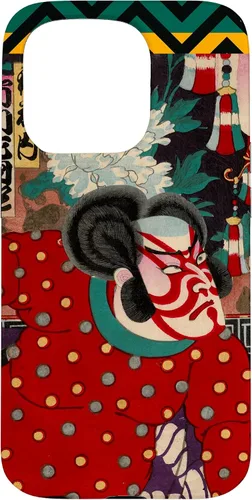 Vista 13 de Funda para iPhone 11 Pro Max Fierce Samurai japonés Kabuki Woodblock