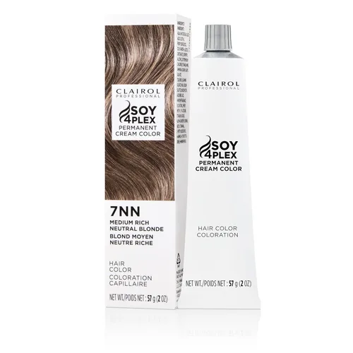 Vista 11 de Clairol Professional Permanent Cream Hair Color 100% Gray Coverage Blonde, Brown, Black, & Red-Violet Shades Deep Conditioning & Fade
