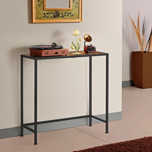 Vista 2 de Mesa consola estrecha, mesa de entrada pequeña de 31.5 pulgadas