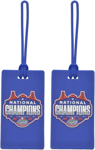 Vista 21 de Paquete de 2 etiquetas de PVC para equipaje de Alabama Crimson Tide
