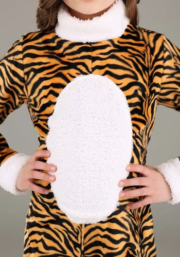 Vista 4 de Disfraz de Onesie de Tigresa para Niñas Multicolor