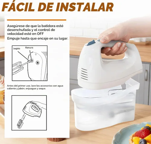 Vista 6 de Accesorios para batidoras de mano para batidora de mano Hamilton Beach