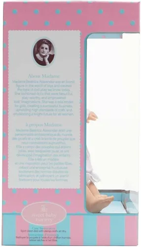 Vista 5 de Madame Alexander Muñeca Sweet Baby Nursery de 12 pulgadas, flores y lazos