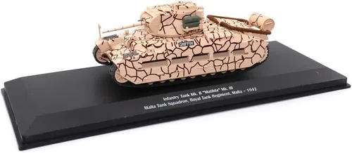 Vista 7 de Tanque de Infantry Mk. II 'Matilda Mk. III - Escuadrón de Tanques de Malta, Regimiento de Tanques Reales, Malta - 1942 (escala 143)