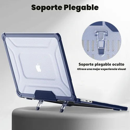 Vista 3 de Funda Batianda para MacBook Air de 15 pulgadas, modelo 2025 con chip M4, versiones 2024 y 2023, modelos A3241 A3114 (M3) / A2941 (M2) - Diseño