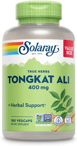 Vista 7 de Solaray Tongkat Ali raíz de 400 mg cápsulas v, 60