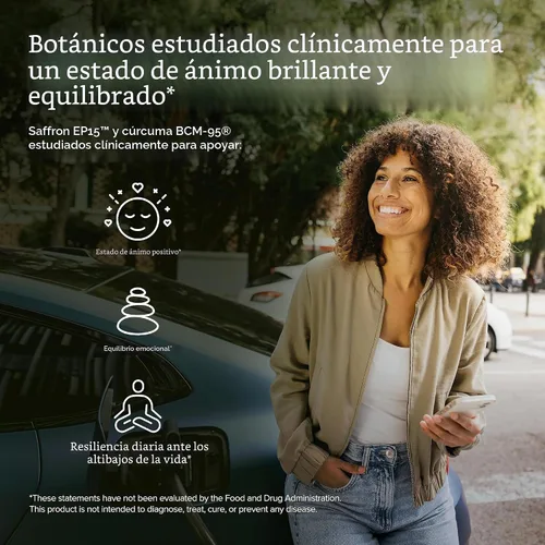 Vista 2 de Terry Naturally Azafrán Lift + Curcumina - Estado de ánimo positivo - 60