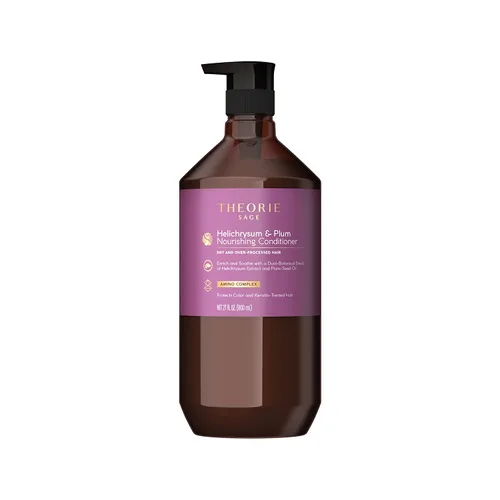 Vista 7 de Theorie Helichrysum & Plum - Acondicionador nutritivo - Para cabello seco y sobreprocesado, 13.5 fl oz
