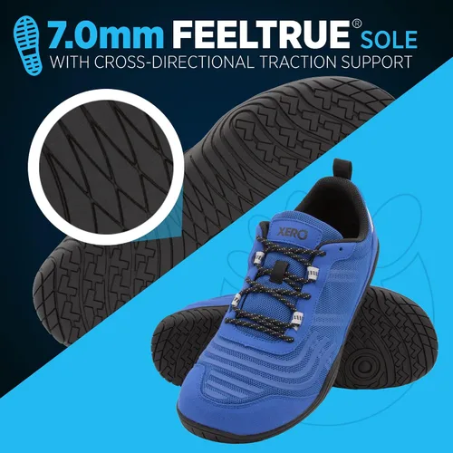 Vista 5 de Xero Shoes Zapatos de entrenamiento cruzado 360 para hombre con tacón sin caída y varillas de agarre de cuerda para escalar