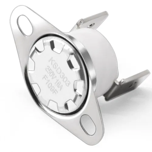 Vista 7 de SRV230-0900 Interruptor de límite alto para estufas de pellets Quadra-Fire Classic Bay 1200i y CB1200. Termodisco de sensor de seguridad de disco
