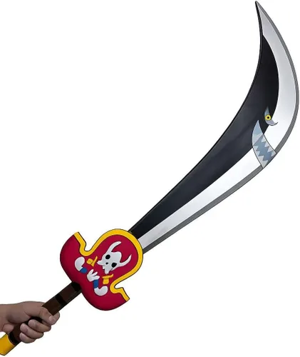 Vista 2 de Espada de espuma de 41 pulgadas Zoro Law Samurai Cosplay espada arma espada espada espada (varios estilos disponibles)