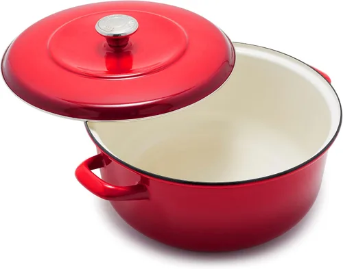 Vista 10 de Merten & Storck - Horno holandés de hierro esmaltado alemán color azul
