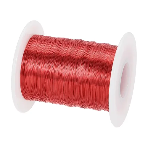 Vista 49 de MECCANIXITY - Alambre magnético de calibre 46 AWG - 0.04mm Hilo de cobre esmaltado - Bobina de alambre magnético de 14669 pies (4471m) - 50g Grado F