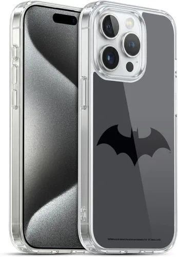 Vista 23 de Head Case Designs Funda de gel con licencia oficial de Batman DC Comics Bat Signal Logos [protección de grado militar] compatible con Apple iPhone 7