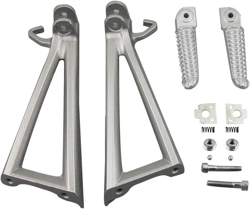 Vista 3 de Reposapiés trasero de aluminio para motocicleta compatible con YAMAHA YZF R6 2006 2007 2008 2009 2010