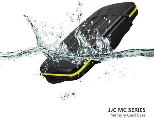 Vista 5 de JJC Estuche de lujo para tarjetas de memoria XQD Cfexpress tipo B SD SDXC SDHC con 7 ranuras para 3 XQDCfexpress Tipo-B y 4 SD, funda de viaje