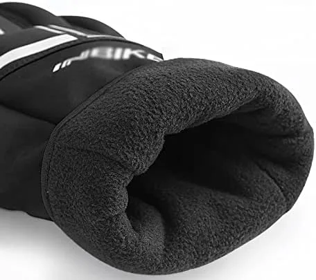 Vista 6 de WSSBK - Guantes de ciclismo de invierno, con almohadilla de gel, térmicos, para hombres y mujeres, para deportes al aire libre, guantes de esquí