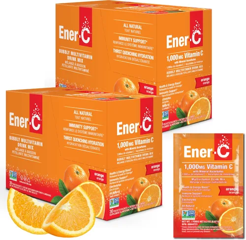 Vista 11 de Ener-C Mezcla de bebida multivitamínica, paquetes de vitaminas para agua, paquetes de electrolitos en polvo, mezcla de bebidas vitamínicas, mezcla