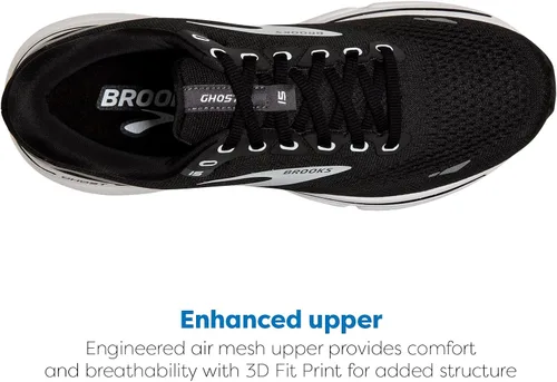 Vista 4 de Brooks Ghost 15 Neutral - Zapatos deportivos de correr para hombre