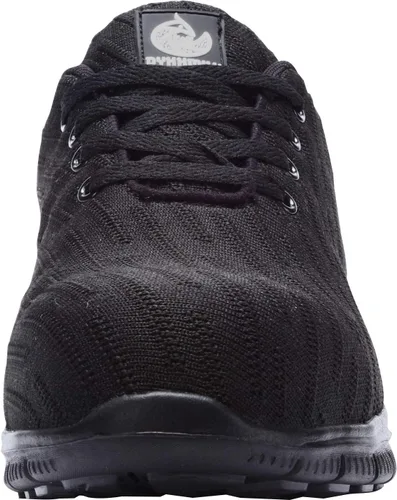 Vista 2 de DYKHMILY Zapatos deportivos con punta de acero para hombres y mujeres, zapatos de trabajo ligeros, antideslizantes, zapatos de seguridad