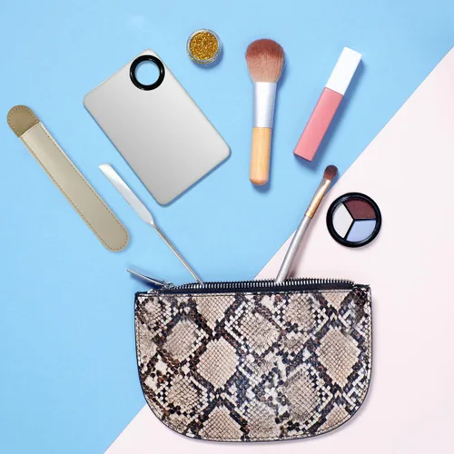 Vista 7 de Juego de espátula de maquillaje coreano, espátula profesional de maquillaje de acero inoxidable con paleta de base,Picasso Foundation Makeup Stick