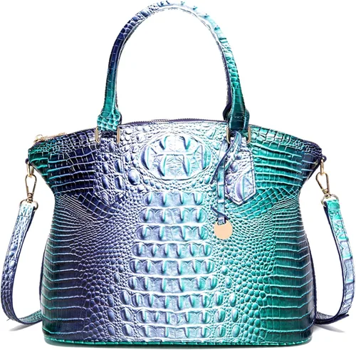 Vista 29 de Makcr Joacbv Bolso Satchel para Mujer Bolso Bandolera Largo Elegante Bolso Tote Asa Superior Cuero Vegano Bolsos de Mano para Damas Patrón en Relieve