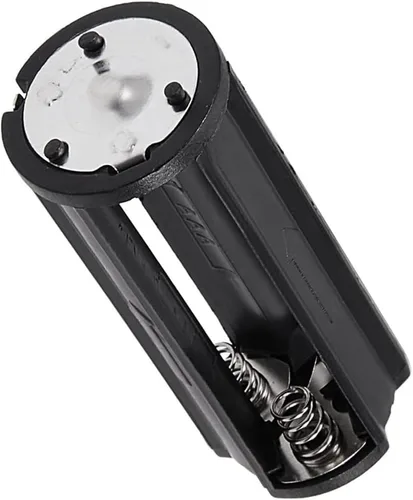 Vista 3 de 3 x 1.5V Serie AAA Conexión De Plástico Negro Cilindro Batería Soporte De Almacenamiento Adaptador De Caja Negro - (6 Pcs)