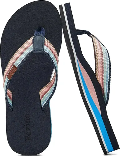 Vista 10 de Sandalias para mujer, ortopédicas, cómodas y casuales, con soporte de arco