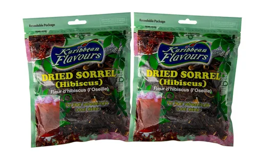 Vista 10 de Flores de hibisco de acedera (1 libra) pétalo entero, hace té helado refrescante o té caliente