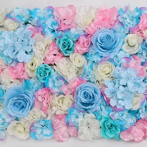 Vista 4 de HinyoCo - 28 flores artificiales de hortensias de seda, cabeza de hortensia de 7 pulgadas con tallo, utilizadas para decoración del hogar, boda Rosa