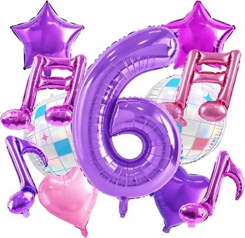 Vista 80 de TONIFUL Globo de aluminio negro de 40 pulgadas con el número 0, decoraciones de cumpleaños negro (Bk-black)