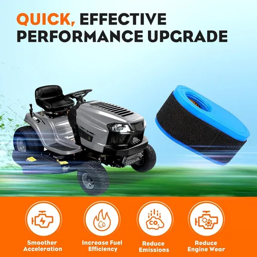 Vista 4 de Hipa 951-12260 TB30R Filtro de aire 951-12690 Filtro de aceite 937-05065 para Craftsman R1000 T1000 T1200 LT1500 RER1000 Cub Cade CC30H CC760ES CC30