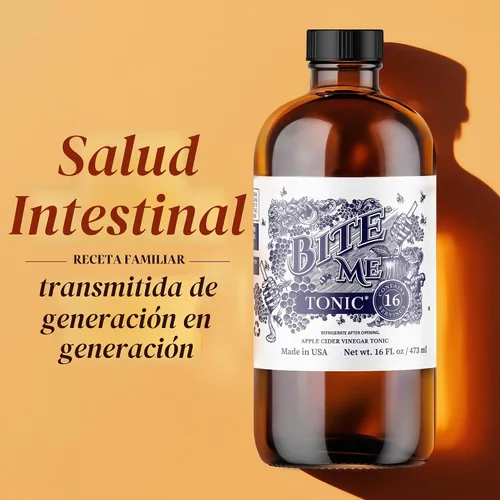 Vista 5 de Bite Me Tonic - Vinagre de Sidra de Manuka con Tónico de Miel de Manuka