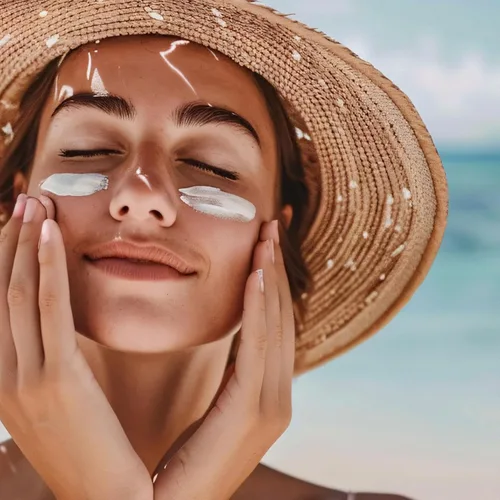 Vista 6 de Watermans Mineral SPF 55 Loción de protección solar con zinc, Aqua-Armor, amplio espectro para cara y cuerpo, seguro para arrecifes, resistente al