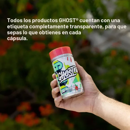 Vista 5 de GHOST Multivitamínico múltiple para hombres y mujeres, 90 cápsulas, vegano