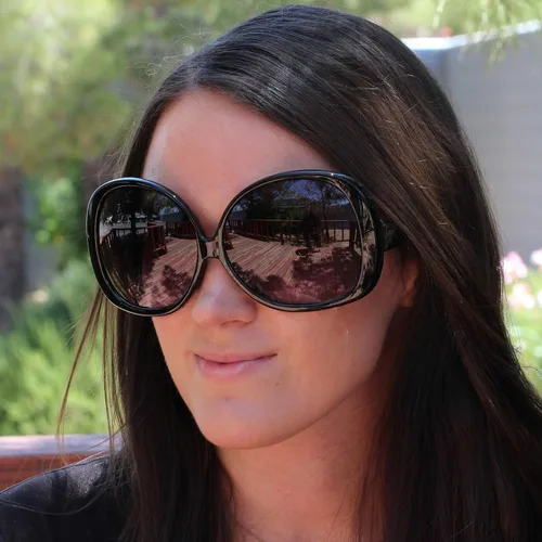 Vista 4 de Elite - Gafas de sol de gran tamaño estilo vintage Jackie O estilo retro para mujer
