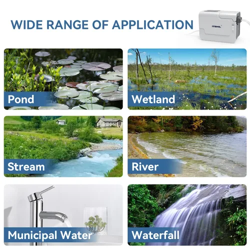 Vista 7 de Filtro de agua portátil con filtro híbrido y RO, sistema purificador de agua de senderismo para camping, purificación de equipo de supervivencia