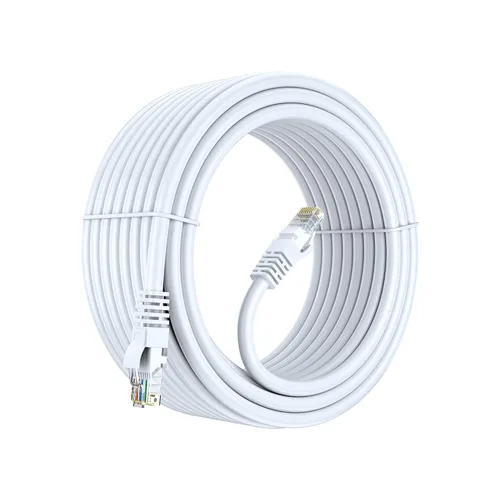 Vista 22 de Maximm Cable Ethernet Cat 6 de 30 pies, cobre 100% puro, cable LAN Cat6, cable de Internet, cable de conexión y cable de red, UTP (negro) de 30 pies