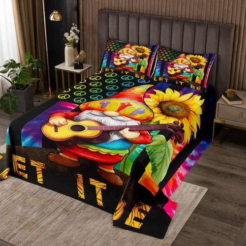 Vista 5 de Manfei Juego de colcha de cerdo rosa para niños, tamaño individual, bonito juego de 2 piezas para decoración de habitación de niñas y adolescentes