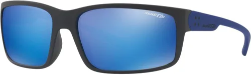 Vista 2 de ARNETTE Gafas de sol rectangulares 4242 para hombre, Fastball 2.0 Negro Mate Verde