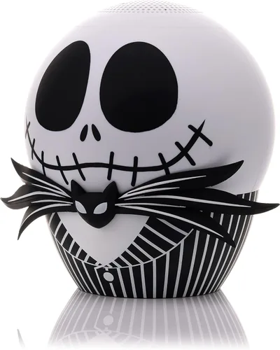 Vista 5 de Bitty Boomers Bigger Disney: Altavoz Bluetooth inalámbrico Jack Skellington de 8 pulgadas