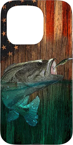 Vista 14 de iPhone 16 Largemouth Bass pesca pescadores caso