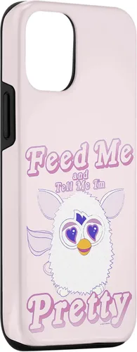 Vista 3 de Funda para iPhone 14 Furby Feed Me And Tell Me I'm Pretty
