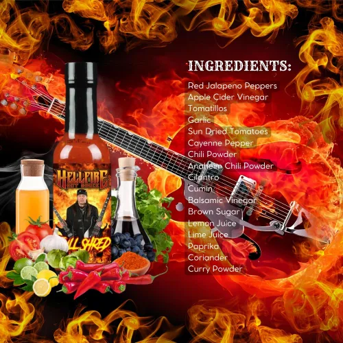 Vista 6 de SALSA CALIENTE DE HELLFIRE DAVID SHANKLE'S COMPLETO SHANKLE DAVID SHANKLE SUPER SHRED NEO-CLÁSICO VIRTUOSO GUITARRISTA EX-MANOWAR, ACTUALMENTE