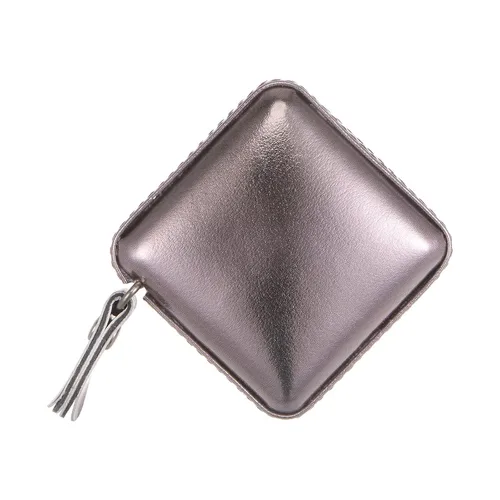 Vista 13 de HARFINGTON Cinta métrica retráctil cuadrada de 59.1 in/60 pulgadas, funda de cuero suave, tamaño de bolsillo para cuerpo, tela, medidas de costura