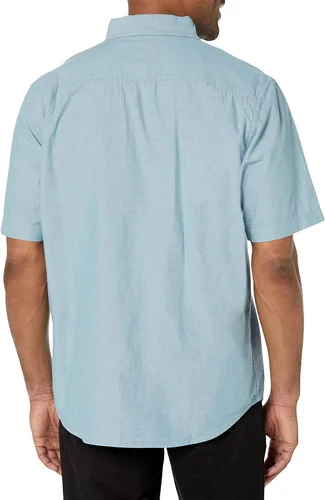 Vista 2 de Carhartt Men's Loose Fit Midweight Chambray Short Sleeve Shirt