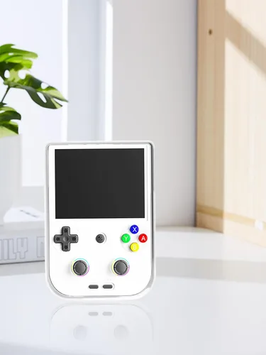 Vista 3 de Funda para consola de juegos retro RG406V, funda protectora suave a prueba de golpes de TPU para consolas de juegos portátiles ANBERNIC RG406V